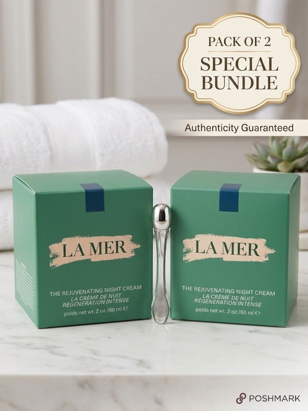 La Mer The Rejuvenating Night Cream 2oz 60ml